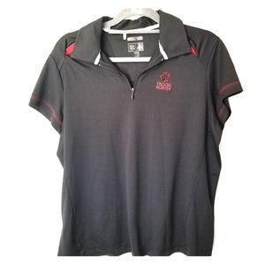 63 Adidas clima cool black shirt Sz XL